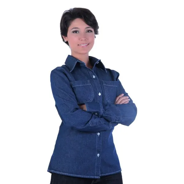 Camisa mezclilla para mujer